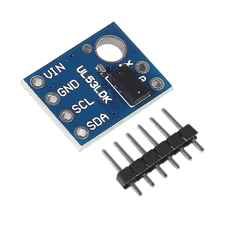 Coliao 6pcs GY-530 VL53L0X Ranging Sensor Module VL53L0X Time-of-Flight (ToF) Ranging Sensor Breakout 2.8-5V I2C IIC Interface Communication - Image 2